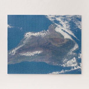 The Big Island Of Hawaii And Its Mountains Jigsaw Puzzle