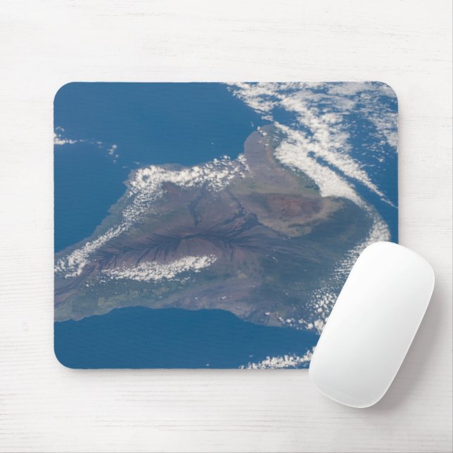 The Big Island Of Hawaii And Its Mountains Mouse Pad (With Mouse)