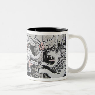 The Big Jungle Adventure Two-Tone Coffee Mug