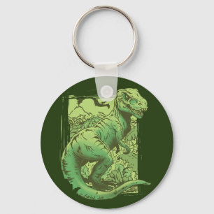 The Big King T-Rex Keychain