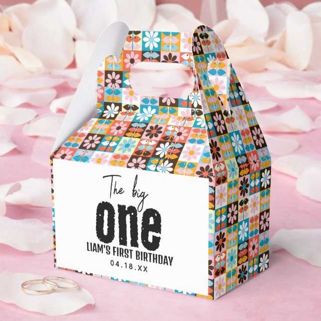 The BIG One 1st Birthday Favor Box (Wedding)