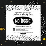 The Big One Birthday, 90s Hip Hop Notorious One Invitation<br><div class="desc">This hip hop themed Notorious One invitation card is the perfect addition for your baby's biggie birthday party! Perfect choice for both boys and girls. Get ready to celebrate The Big One with a bang, and let this 90s rap themed birthday invite set the tone for an unforgettable gangsta party!...</div>