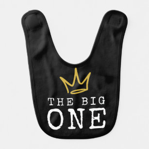 The BIG ONE   Notorious 90's 1st Birthday Party Bib