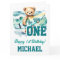 The big one surfing birthday party teddy surfboard