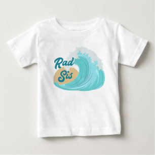 The Big One Wave Birthday Rad Sis T-Shirt