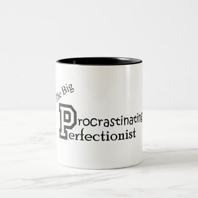 The Big P Two-Tone Coffee Mug (Center)