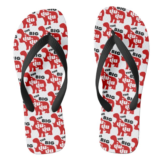 THE BIG PUM PUI ☆ Fat in Thai Language ☆ Flip Flops (Footbed)
