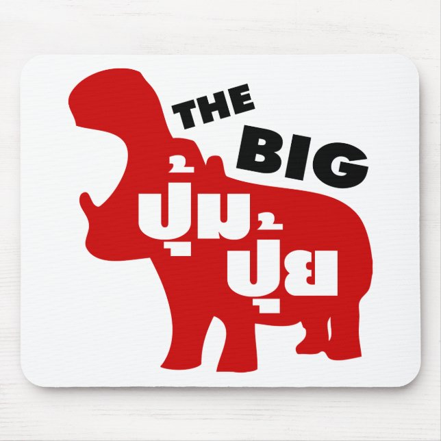THE BIG PUM PUI ☆ Fat in Thai Language ☆ Mouse Pad (Front)