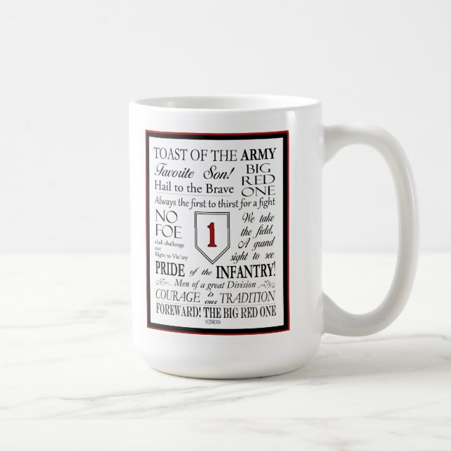 The Big Red One Song Coffee Mug (Right)