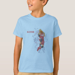 The Big Redhead and Basketball Design T-Shirt