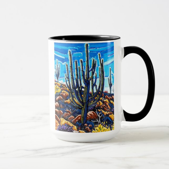 The Big Saguaro Mug (Right)