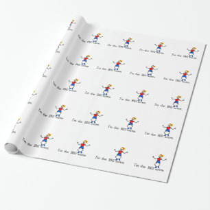 The Big Sister Wrapping Paper