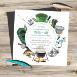 The Big Three-Oh Fishing | 30th Birthday Invitation<br><div class="desc">This thirtieth fishing themed birthday party invitation features a frame of fishing equipment including rod, reel, boat, net, fish and more surrounding your personalized party details. #30th #thirty #thirtieth #30 #birthday #30thbirthday #30thbirthdayparty #birthdayparty #invitations #invites #fishing #fish #fisherman #sport #sports #fun #stationery #modern #design #designer #trendy #trending #style #stylish #rustic...</div>