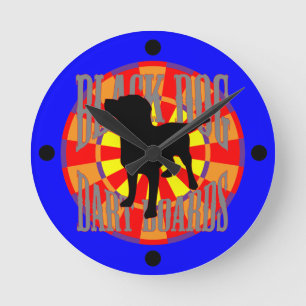 The Big Top Round Clock