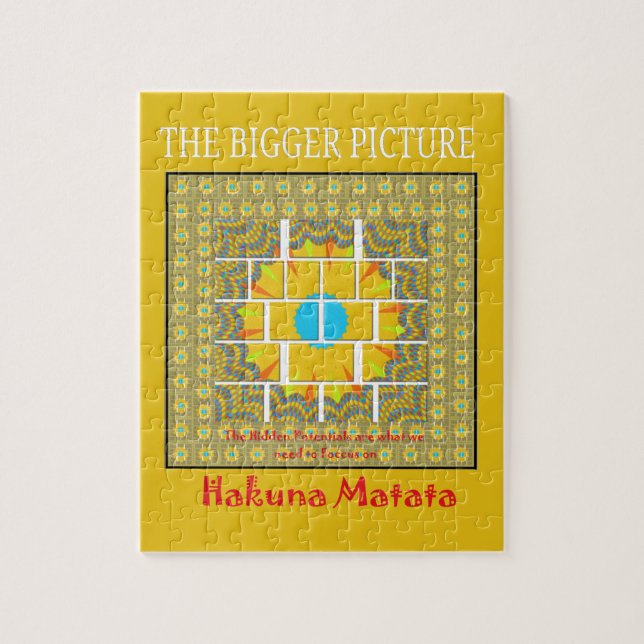 The Bigger Picture Art Print Jigsaw Puzzle (Vertical)