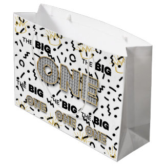 The Biggie ONE! Hip Hop 1st birthday  Large Gift Bag