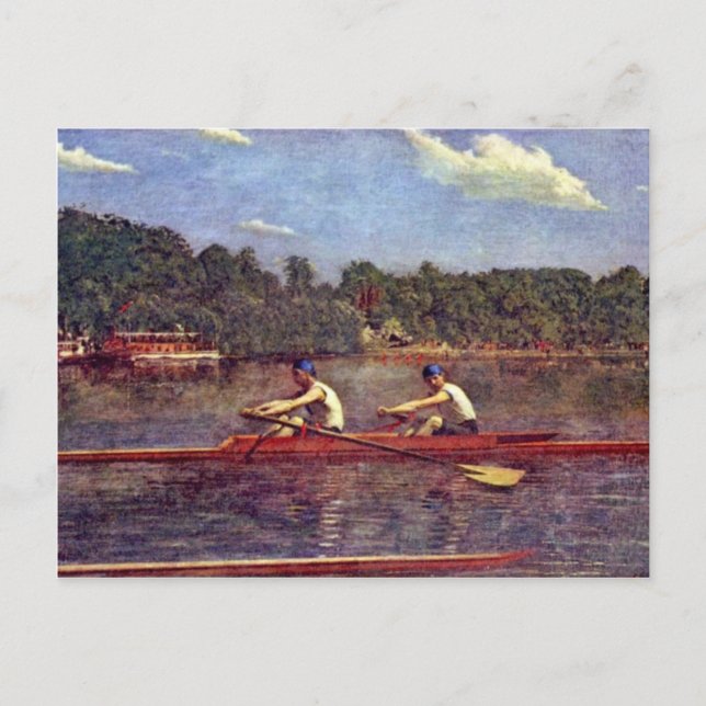 The Biglen Brothers Racing, The Brothers Biglen In Postcard (Front)