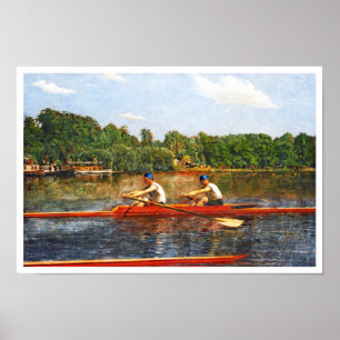 The Biglin Brothers Racing by Thomas Eakins Poster