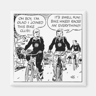 the bike club magnet