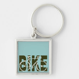 the bike. cycle . cycling keychain