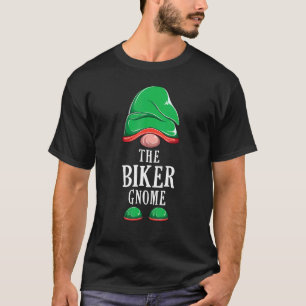 The Biker Gnome Christmas Family Matching Group Co T-Shirt