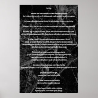 The Bill of Rights Poster