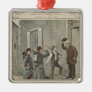 The Billet after a painting by Cres Metal Ornament