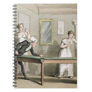 The Billiard Table, from 'The Tour of Dr Syntax in Notebook