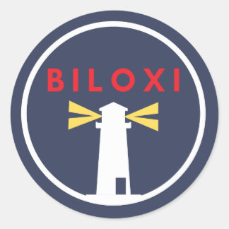 The Biloxi Lighthouse Classic Round Sticker