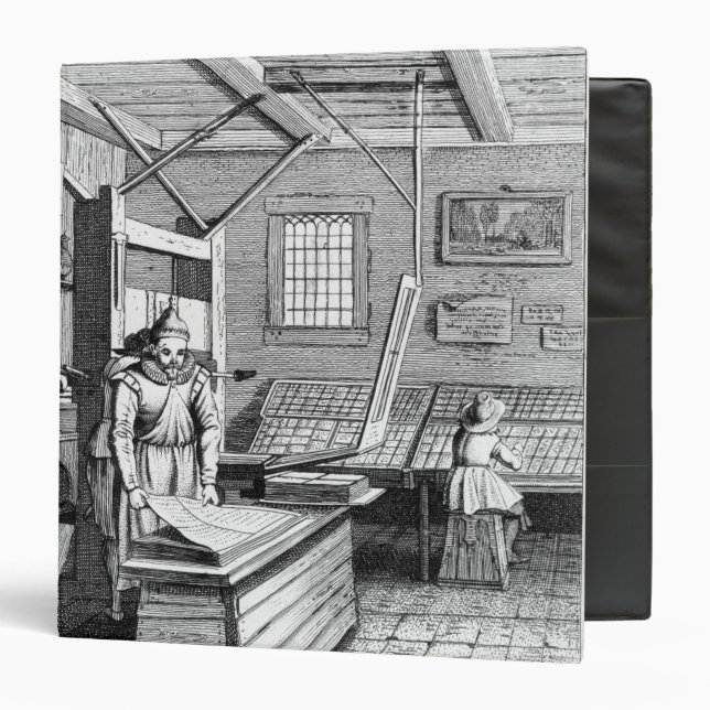 The Bindery of Laurens Janszoon Koster Binder (Front/Inside)