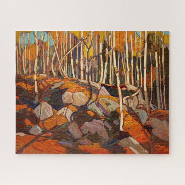The Birch Grove, Autumn by Tom Thomson Jigsaw Puzzle (Horizontal)