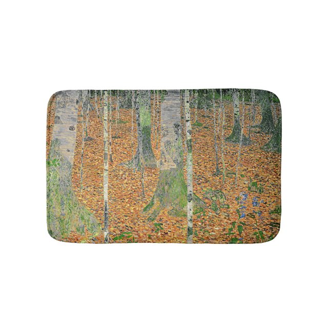 The Birch Wood, 1903 Bath Mat (Front)
