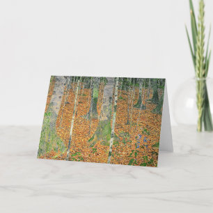 The Birch Wood, 1903 Card