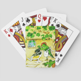 The Bird Barber Playing Cards
