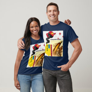 The Bird Of Paradise Represent My Country T-Shirt