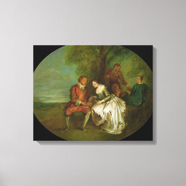 The Birdnester Canvas Print (Front)