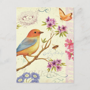 The Birds and the Bees Postcard