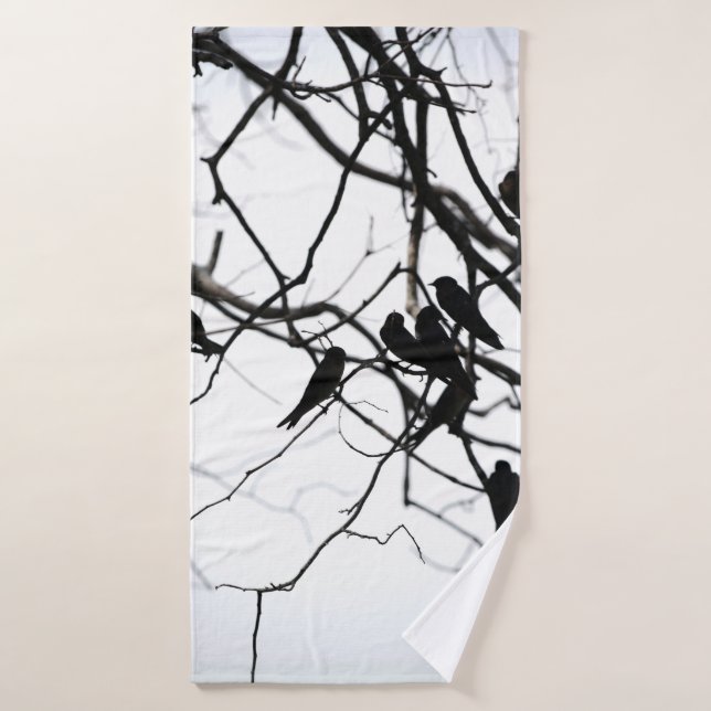 THE BIRDS BATH TOWEL (Bath Towel)