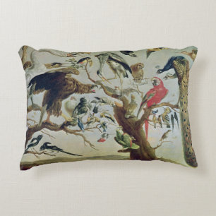 The Bird's Concert Decorative Pillow