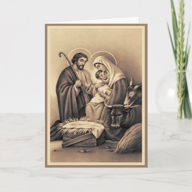 The Birth Holiday Card (Front)