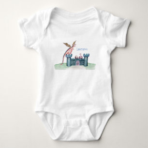 The Birth of a Small Dragon Baby Bodysuit
