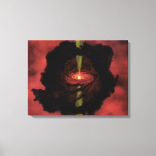 The birth of a star canvas print