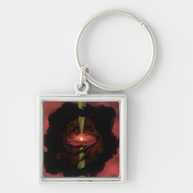 The birth of a star keychain (Front)