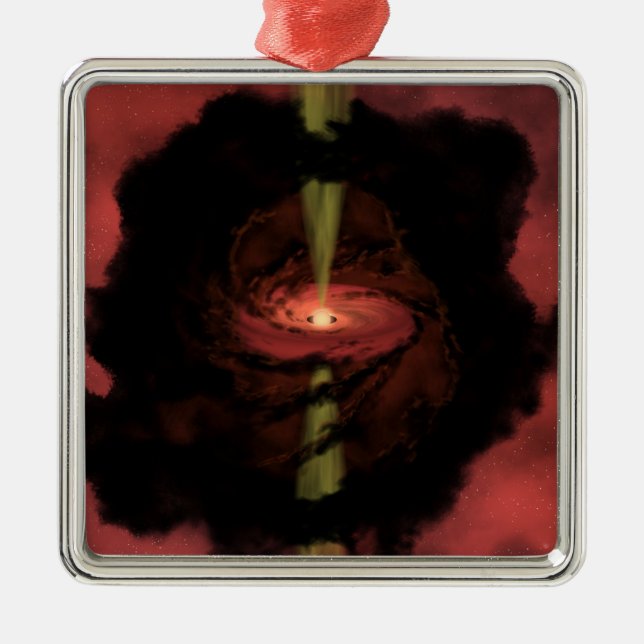 The birth of a star metal ornament (Front)