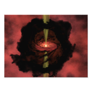 The birth of a star photo print