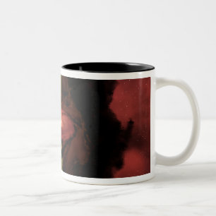The birth of a star Two-Tone coffee mug