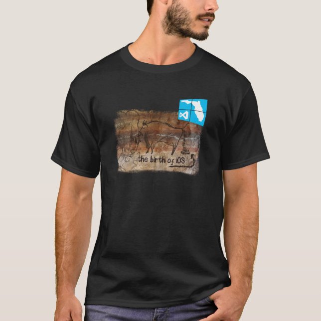 The Birth of iOS T-Shirt (Front)