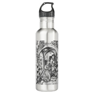 The Birth of Jesus (by Martin Schongauer) 710 Ml Water Bottle