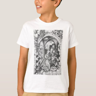 The Birth of Jesus (by Martin Schongauer) T-Shirt