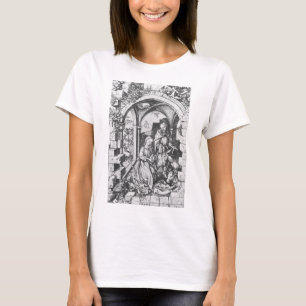 The Birth of Jesus (by Martin Schongauer) T-Shirt